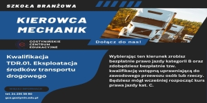 Kierunki szkolenia w Gostynińskim Centrum Edukacyjnym 