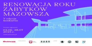 Renowacja Roku Zabytków Mazowsza – V edycja konkursu