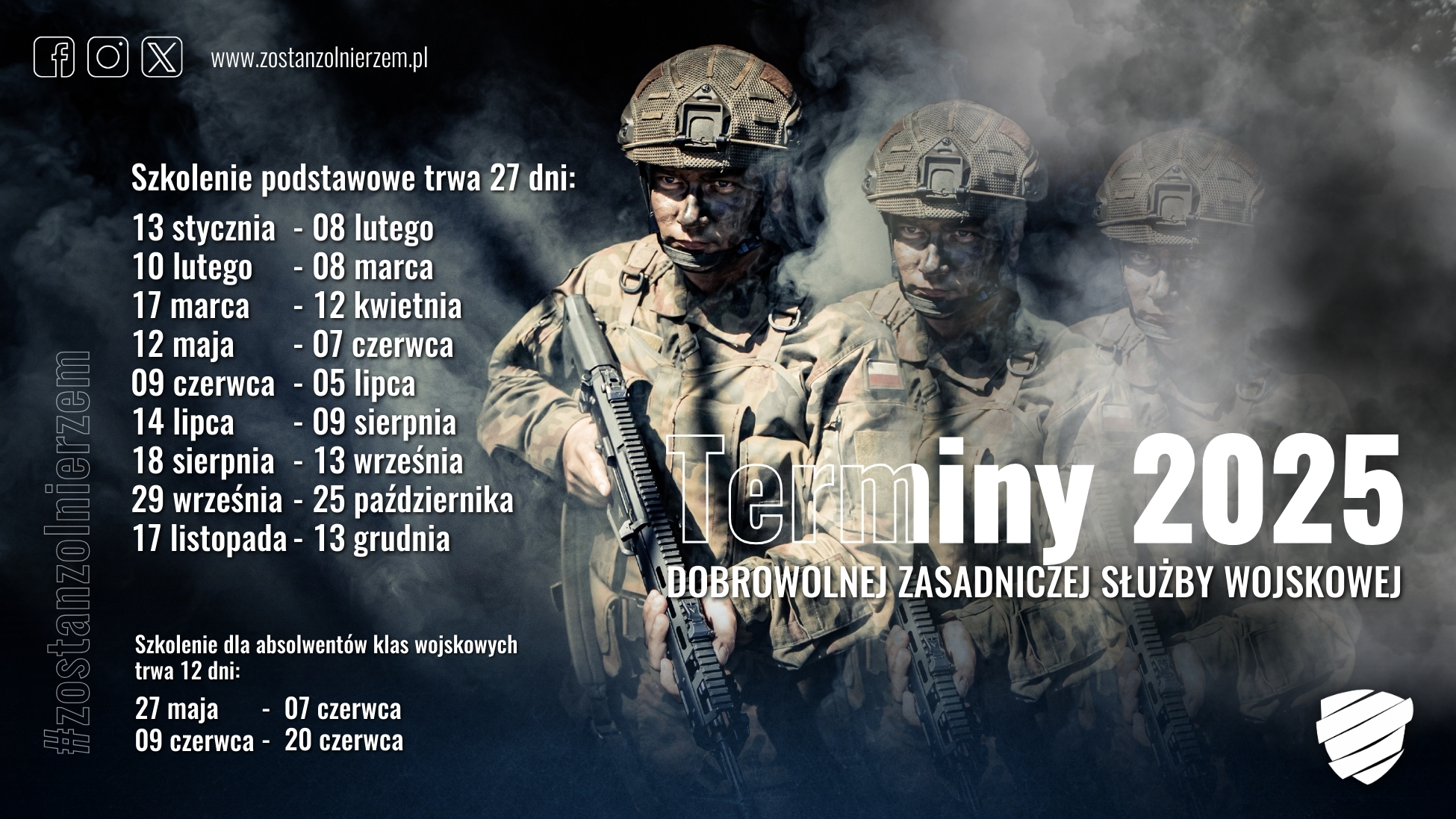TERMINY DZSW 2025